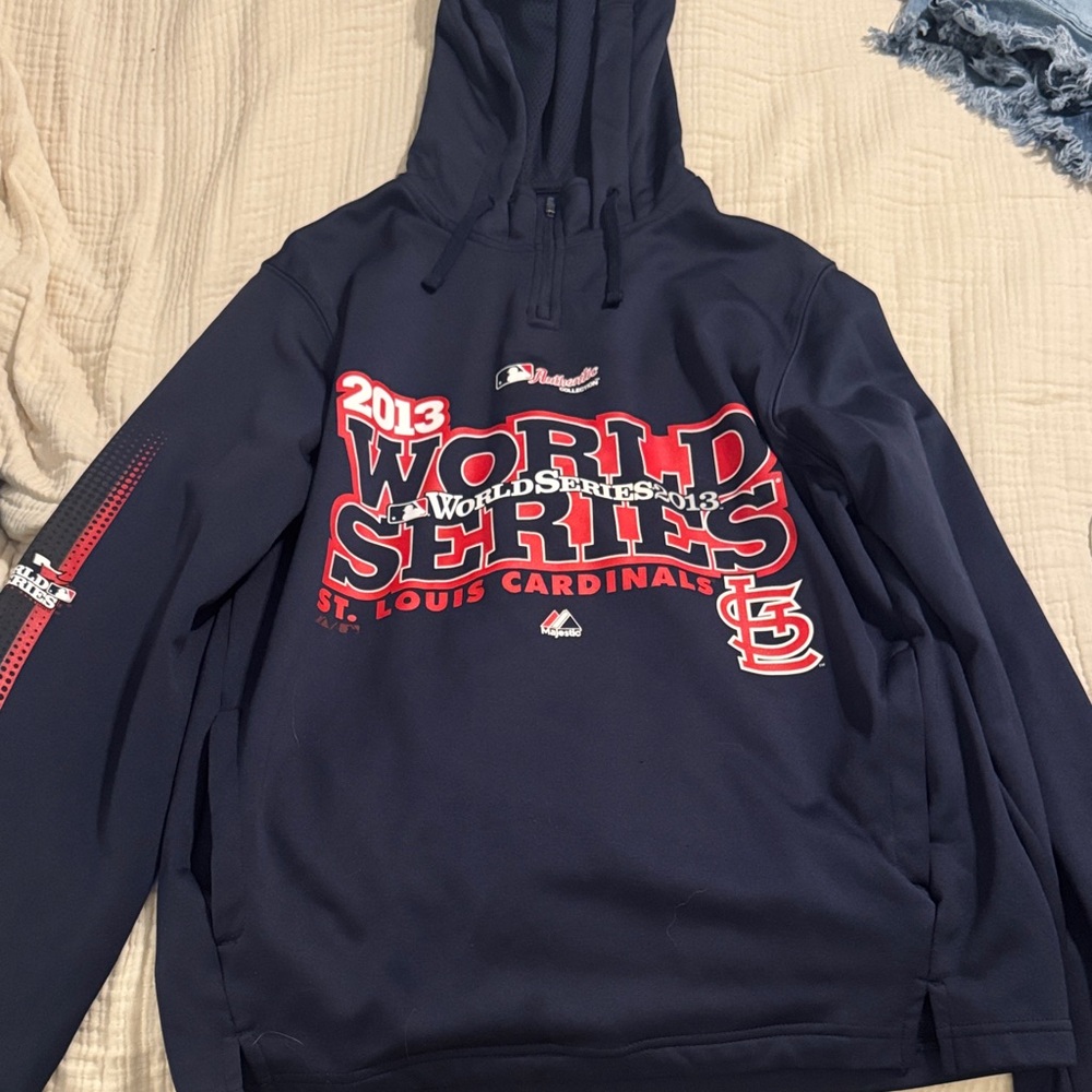 Majestic Navy World Series 2013 Hoodie